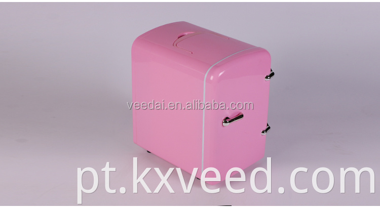 Etc4 verão sem freon mini geladeira rosa